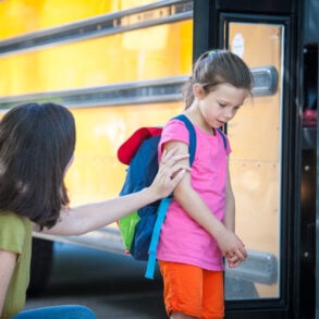 School Bus Series - Timid about Saying Goodbye
