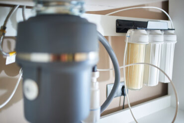 Water filter system or osmosis, water-purification.