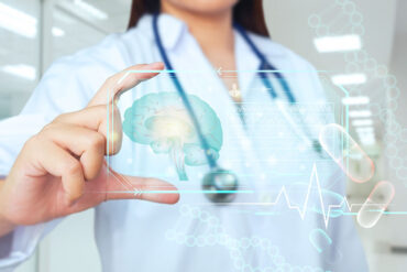 Healthcare and medical technology concept.